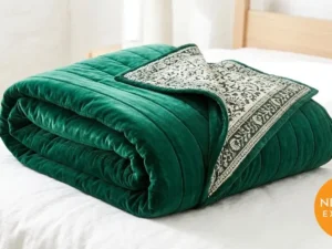Quilted Velvet Quilt