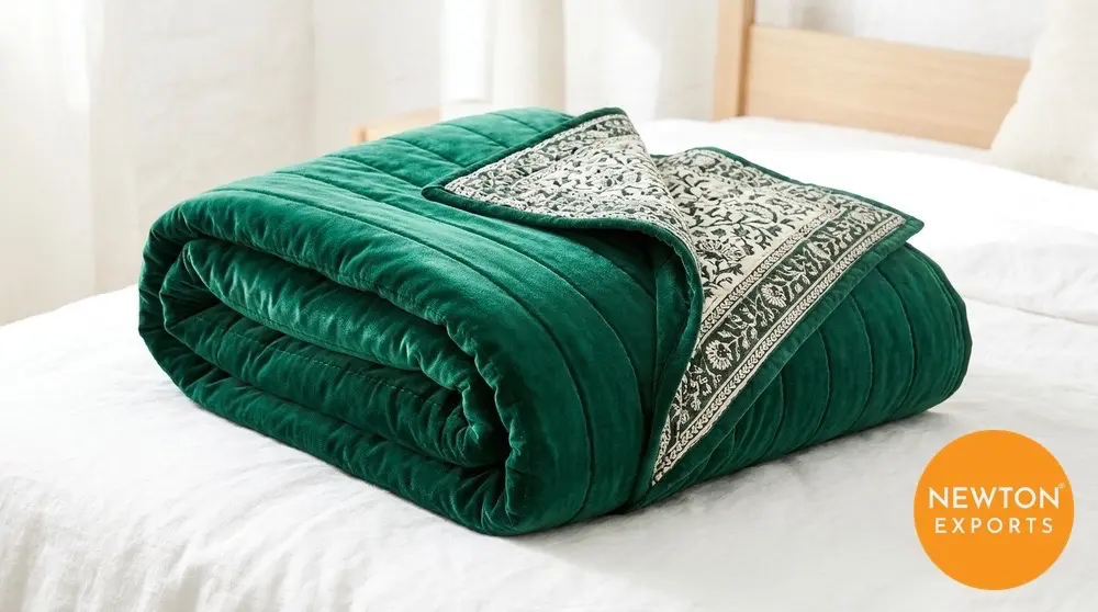 Quilted Velvet Quilt