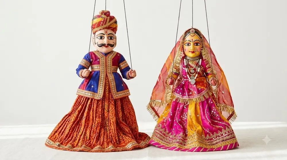 Rajasthani Kathputli Puppets