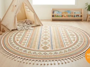 Round Cotton Dhurrie