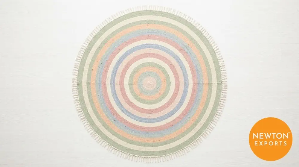 Round Cotton Dhurrie
