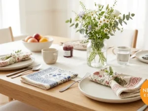 Sanganeri Block Print Napkins