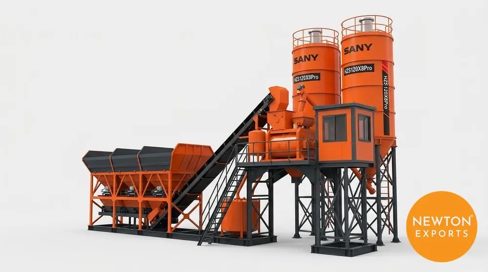 sany hzs120x8pro batching plant