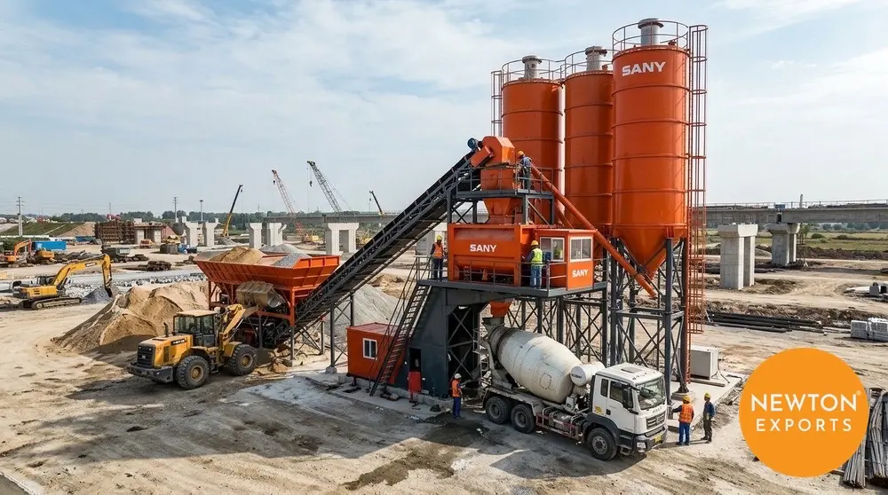 sany hzs240c10h batching plant 2