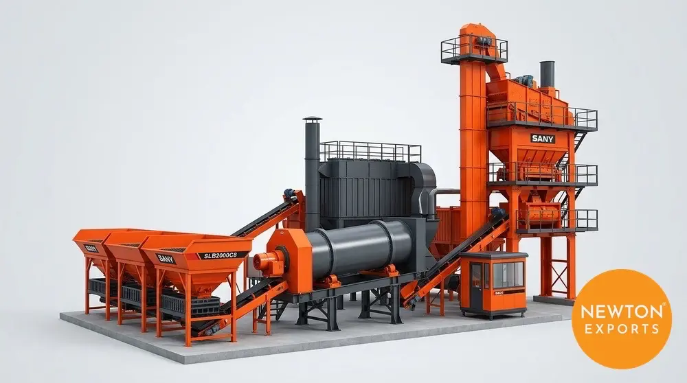 sany slb2000c8 asphalt batching plant