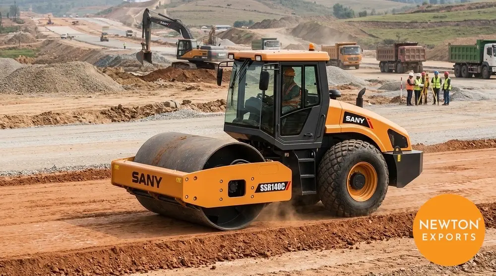 sany ssr140c soil compactor 2