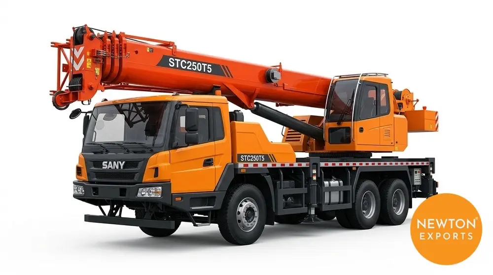 sany stc250t5 truck crane