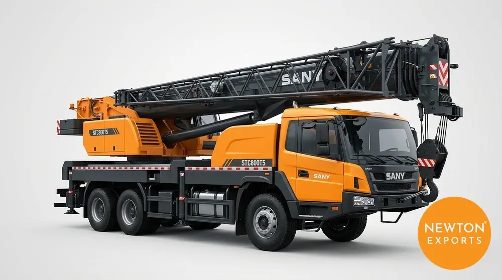 sany stc800t5 truck crane