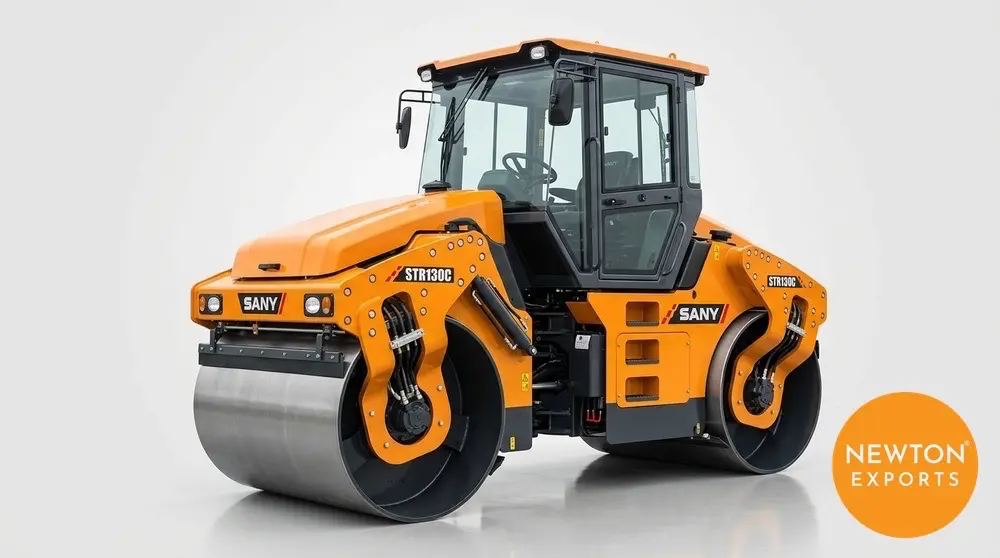sany str130c tandem roller