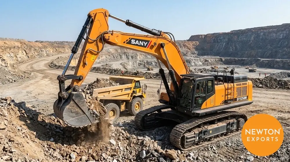 sany sy1250h mining excavator 2