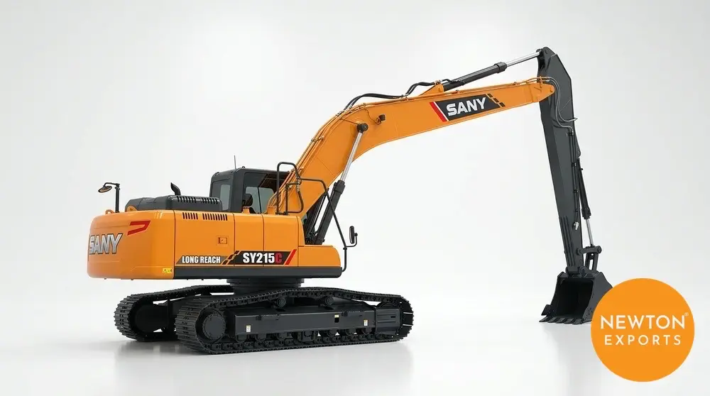 sany sy215c long reach excavator