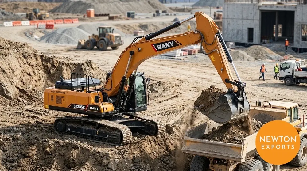 sany sy385c excavator 2