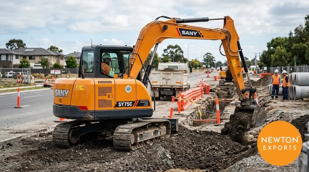 sany sy75c excavator 2