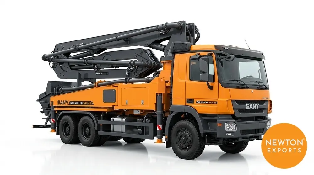 sany syg5230thb 370c 10 truck mounted concrete pump
