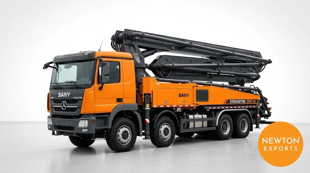 sany syg5450thb 560c 10 truck mounted concrete pump