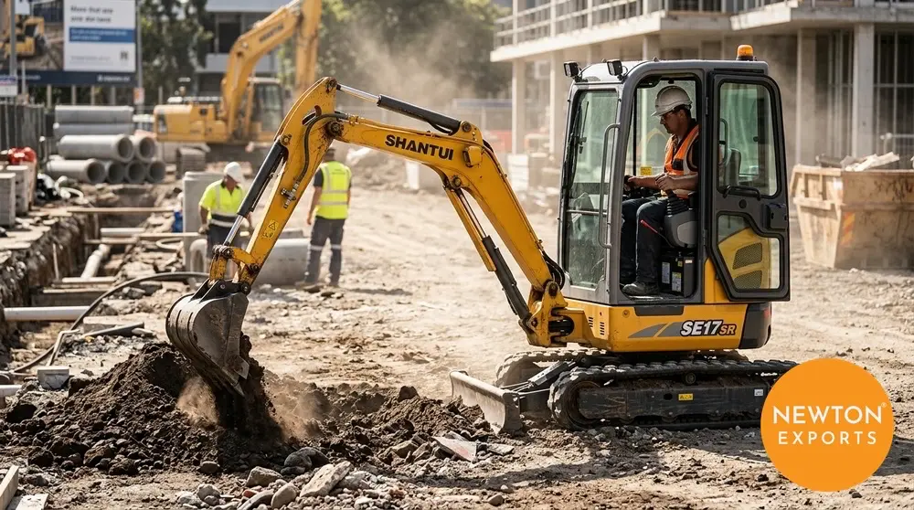 shantui se17sr excavator 2