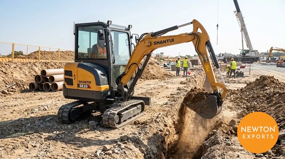 shantui se20 excavator 2