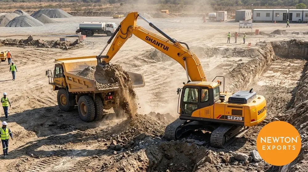 shantui se220 excavator 2