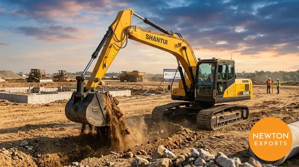 shantui se245 excavator 2
