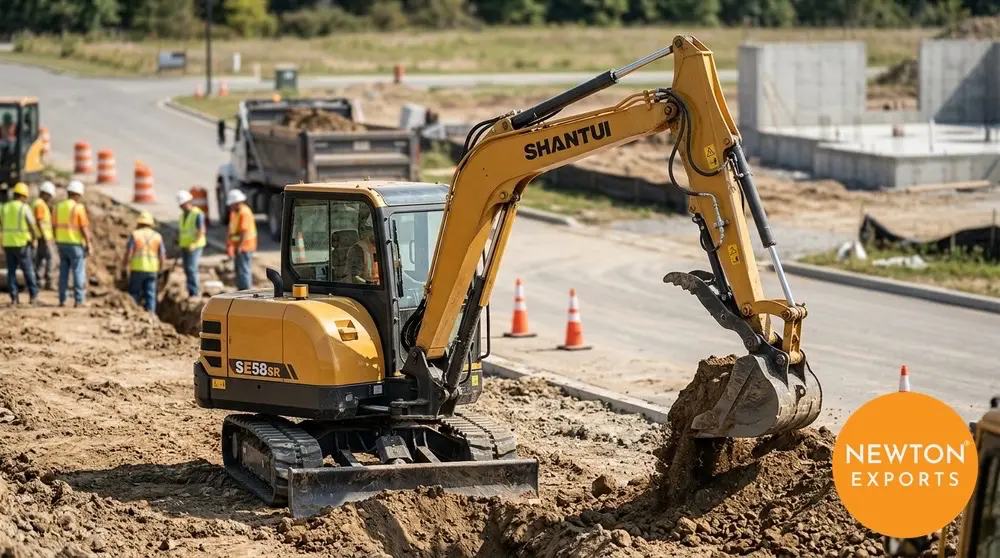 shantui se58sr excavator 2