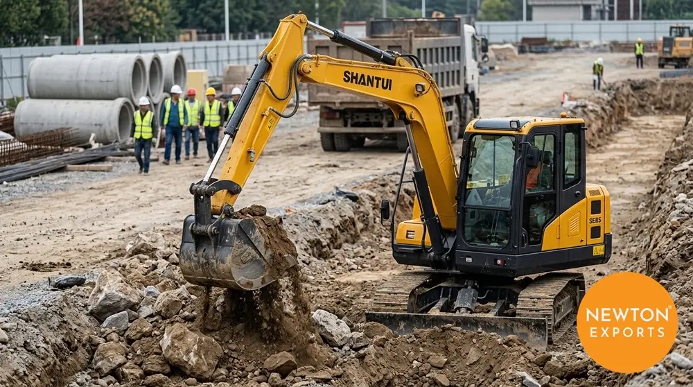 shantui se85 excavator 2