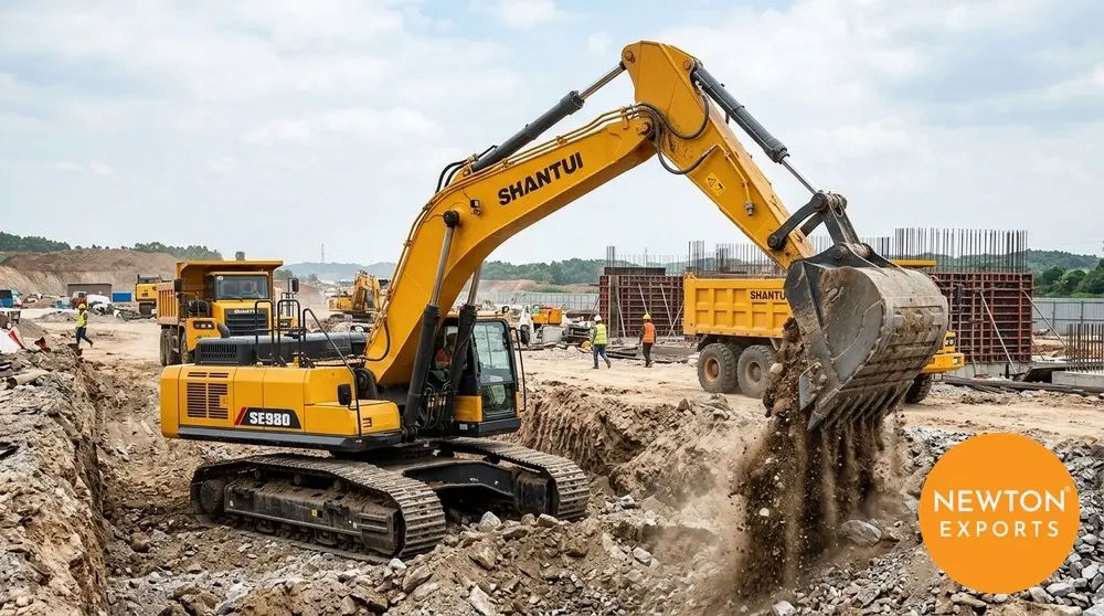 shantui se980 excavator 2