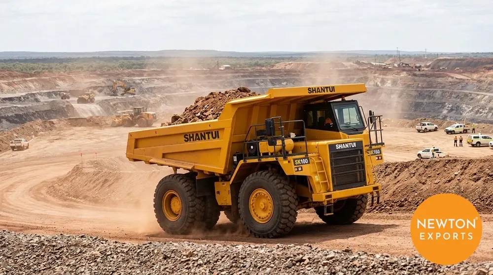 shantui sk160 mining dump truck