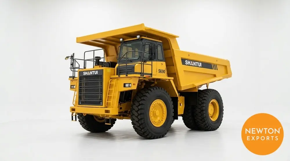 shantui sk90 mining dump truck