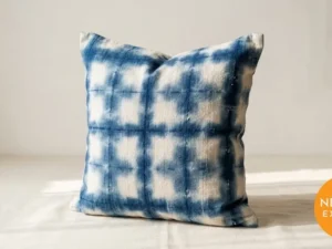 Shibori Indigo Cushion Cover