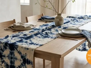 Shibori Table Runner