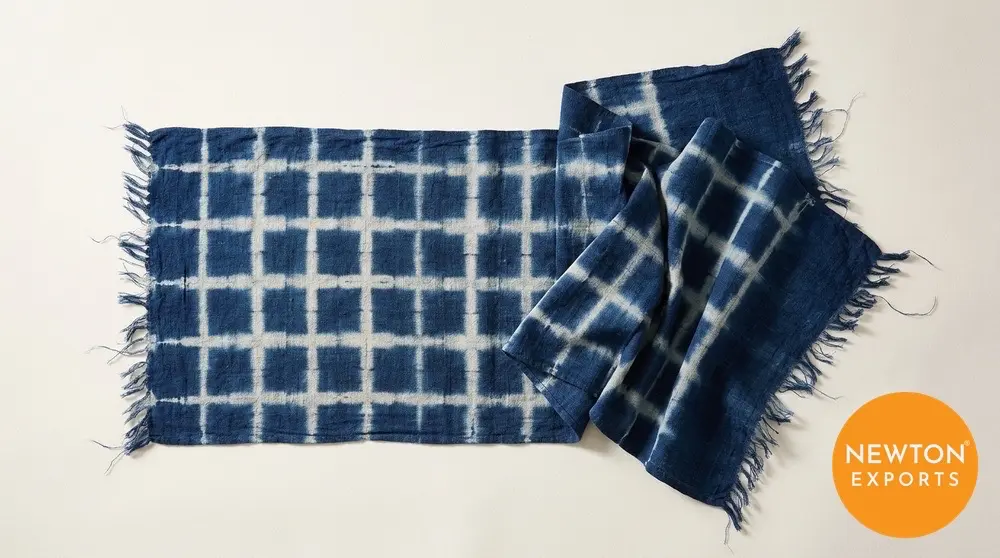 Shibori Table Runner