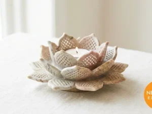 Soapstone Tea Light Holder