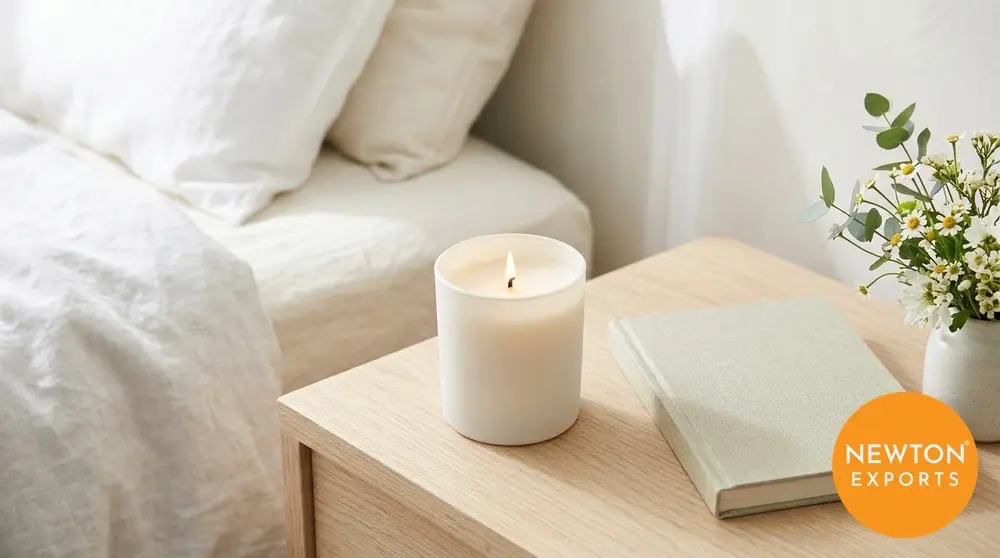 Soy wax scented candle