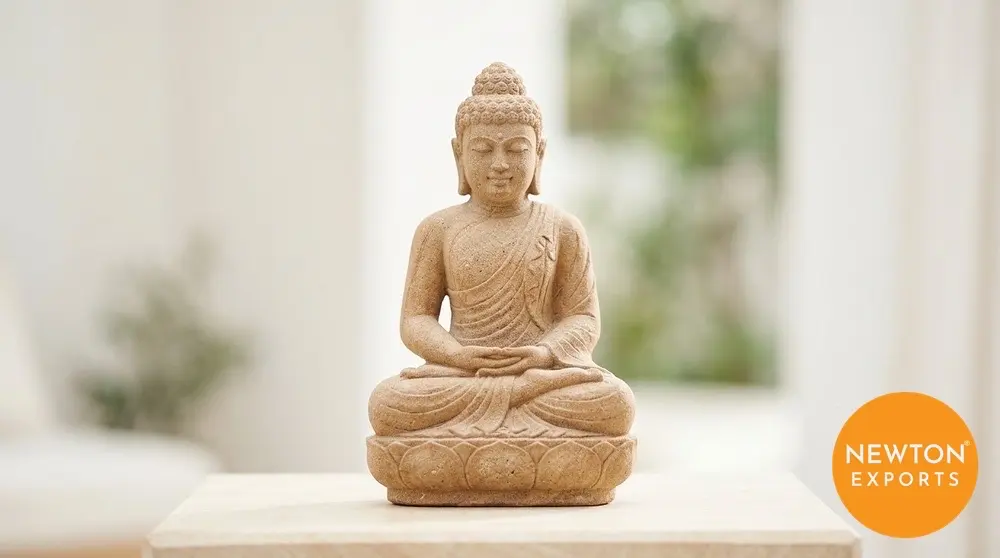 Stone Garden Buddha