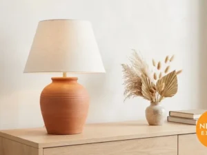 Terracotta Table Lamp