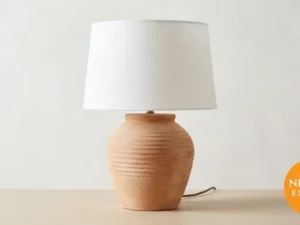 Terracotta Table Lamp