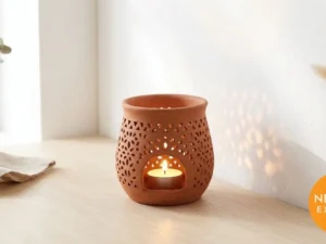 Terracotta Tea Light Holder