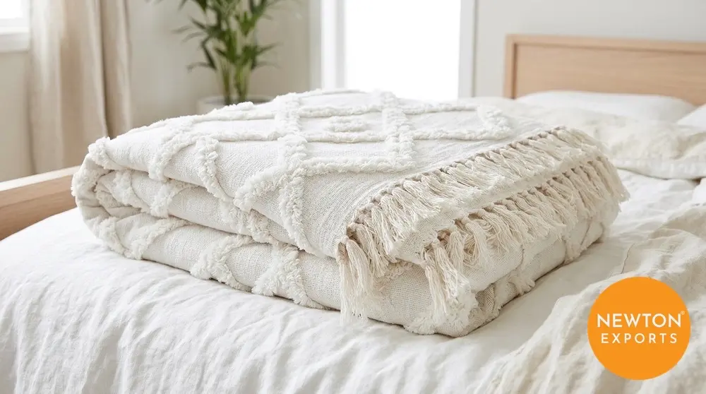 Tufted Cotton Bedspread