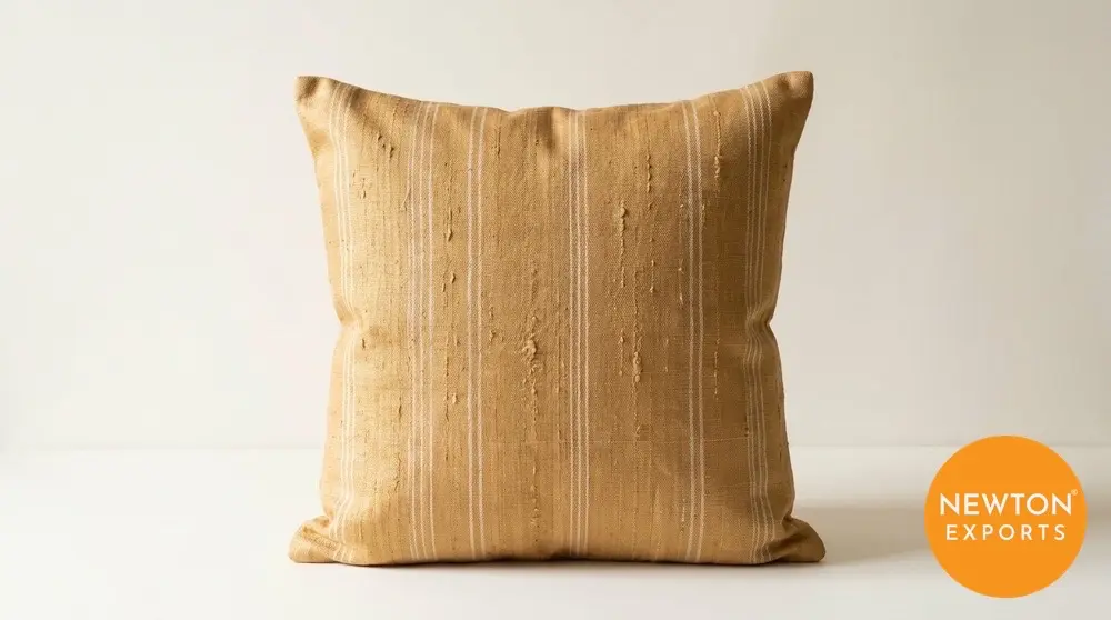Tussar Silk Cushion Cover