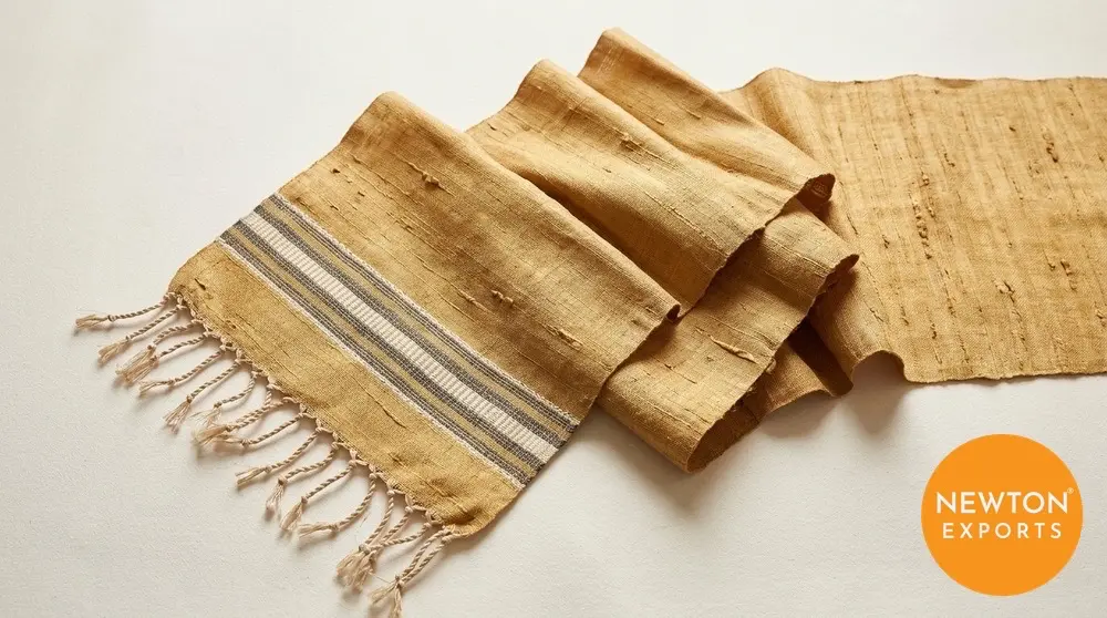 Tussar Silk Table Runner