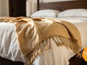 Tussar Silk Throw
