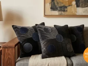 Velvet Patchwork Cushion Cover
