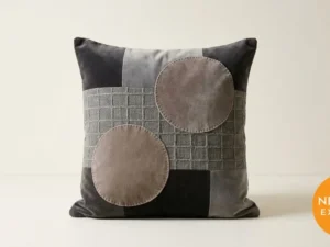 Velvet Patchwork Cushion Cover