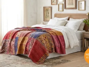 Vintage Kantha Quilt