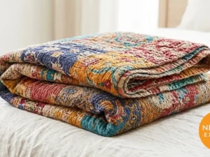Vintage Kantha Quilt
