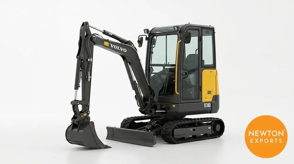 volvo ec18d mini excavator