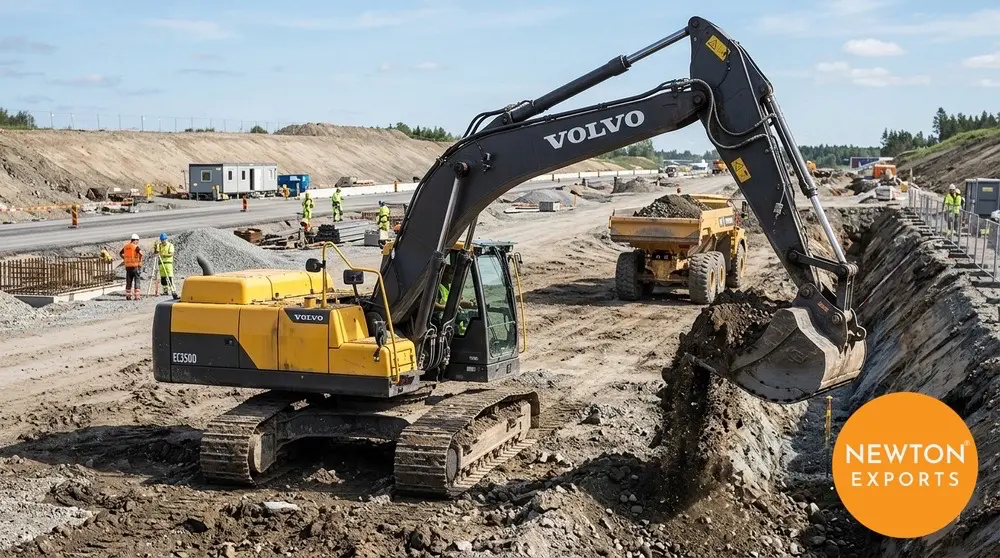 volvo ec350d excavator 2