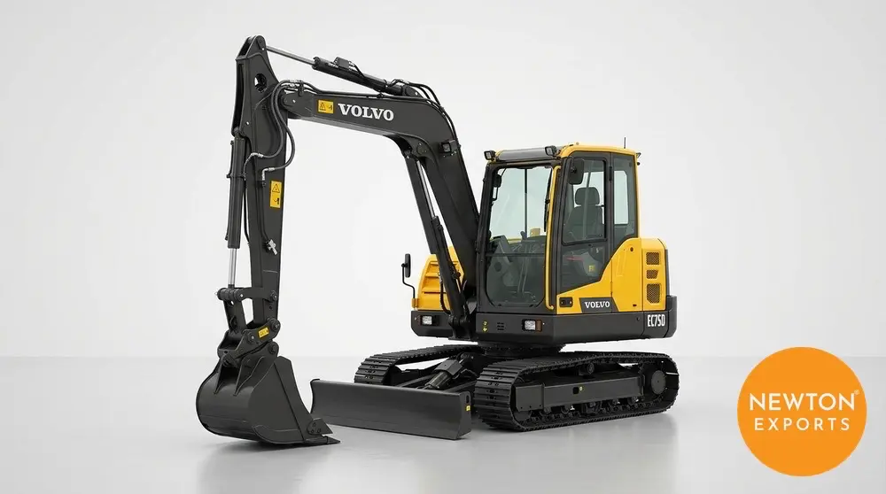 volvo ec75d compact excavator