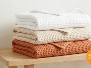 Waffle Bath Towel