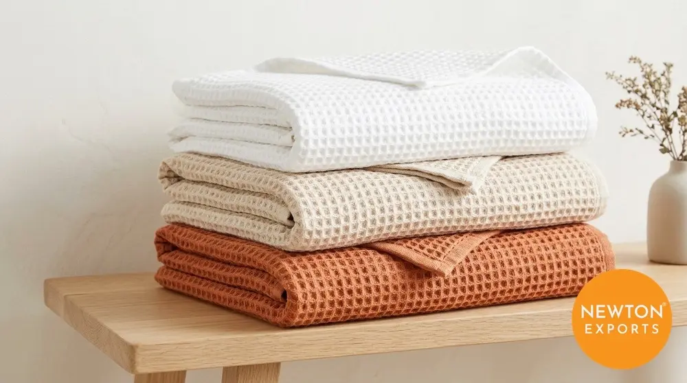 Waffle Bath Towel